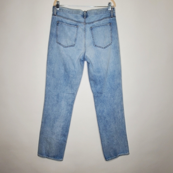 Favorite Daughter Mid-Rise Boyfriend Jeans Size 30 Distressed Light Wash Denim - Picture 4 of 15